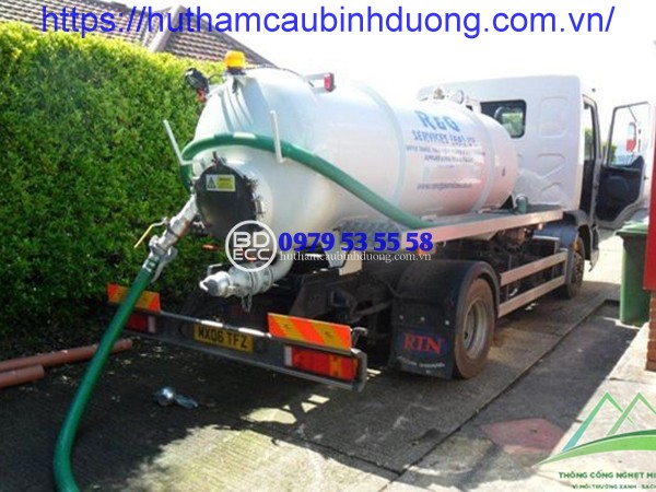 Dịch vụ hút hầm cầu tại Thuận An Bình Dương